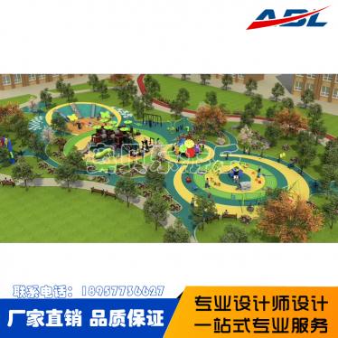 戶外規(guī)劃兒童游樂(lè)設(shè)備